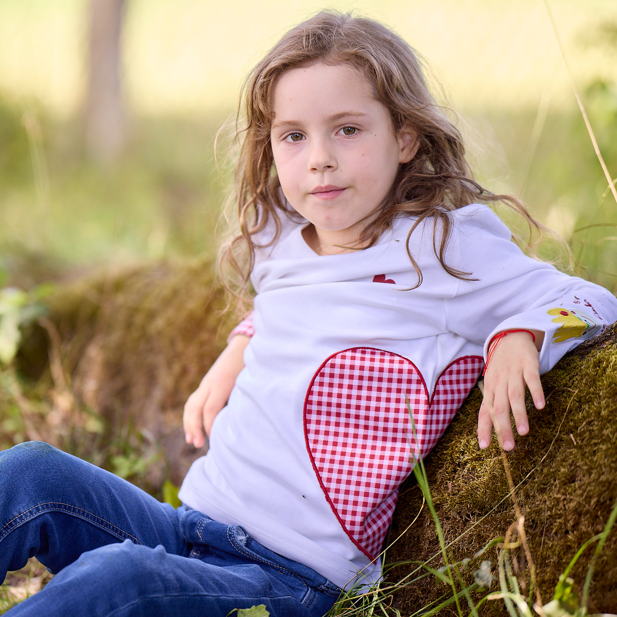 Kinder Longsleeve „Herzklopfen“