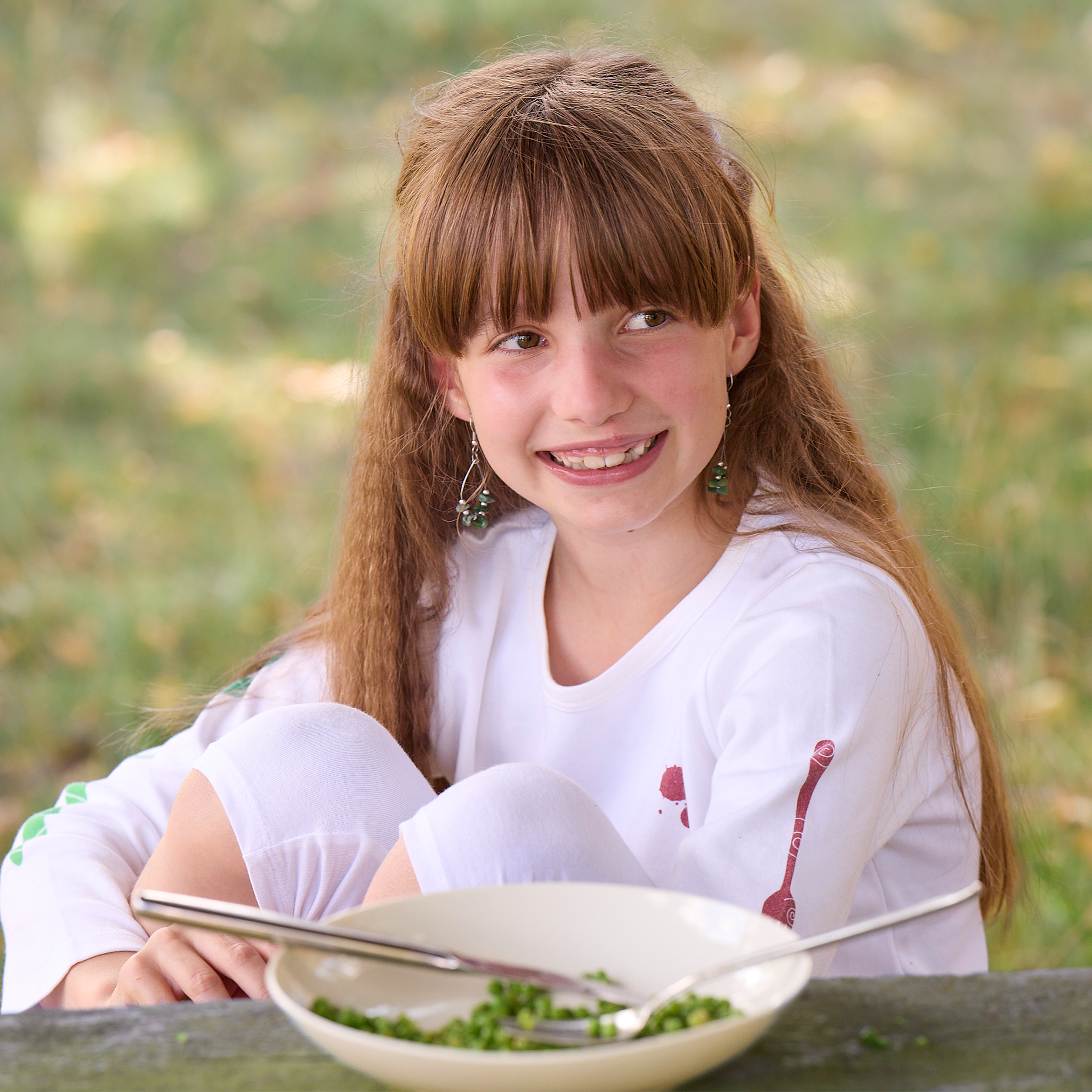 Kinder Longsleeve „Tischdecken"