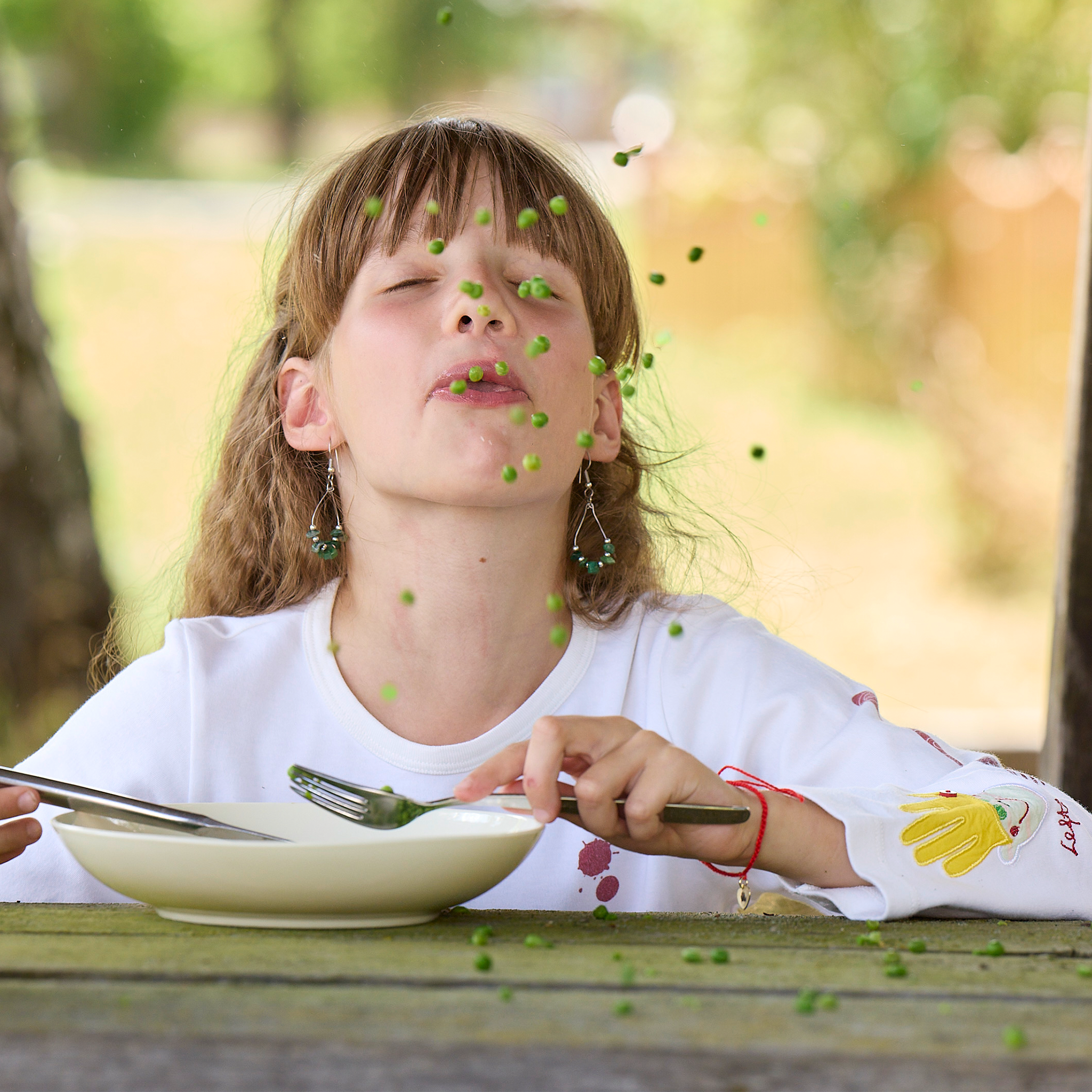 Kinder Longsleeve „Tischdecken"