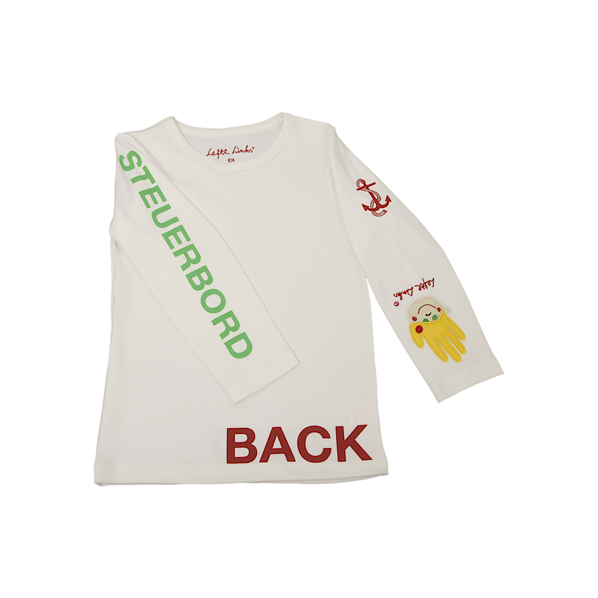 Kinder Longsleeve Steuerbord & Backbord