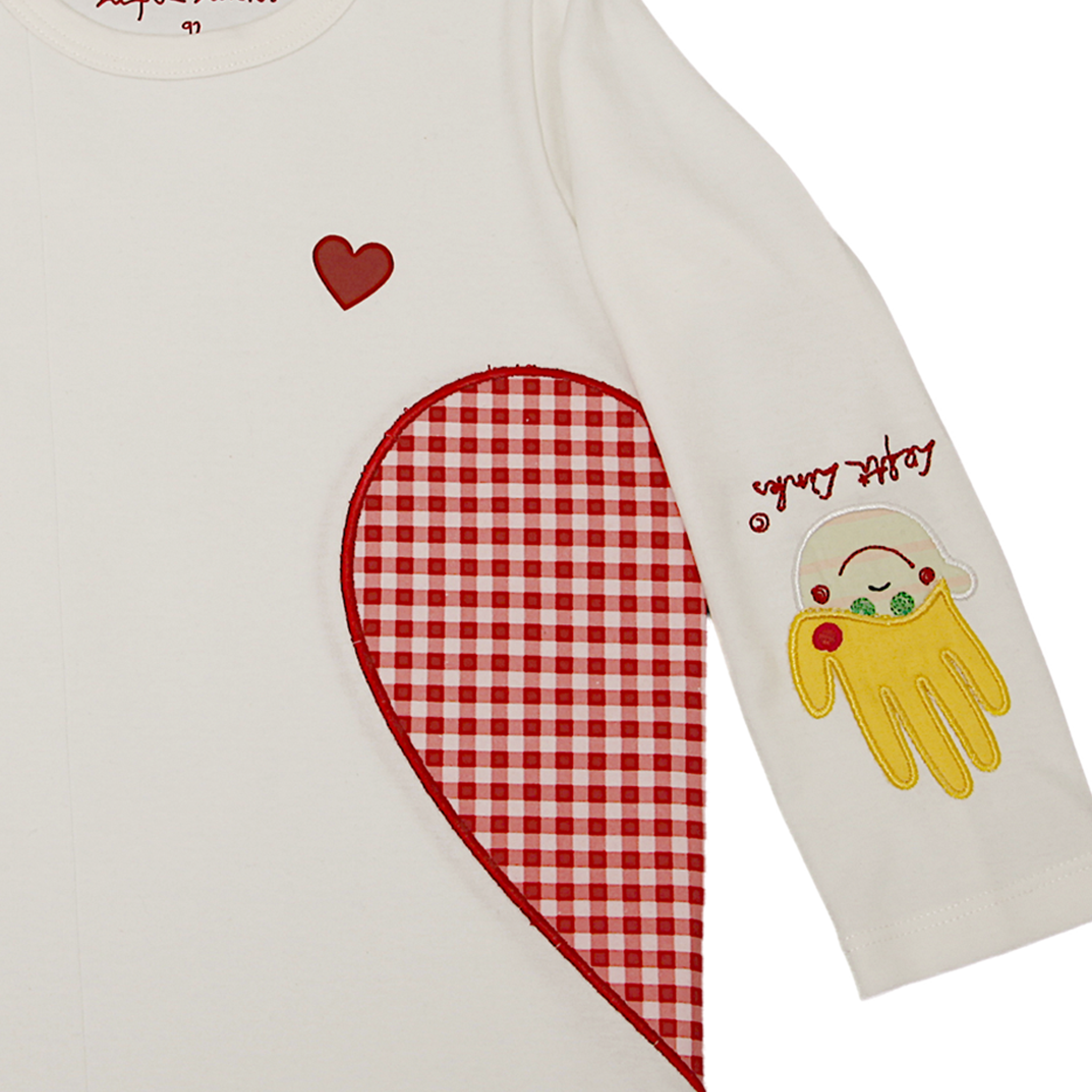 Kinder Longsleeve „Herzklopfen“