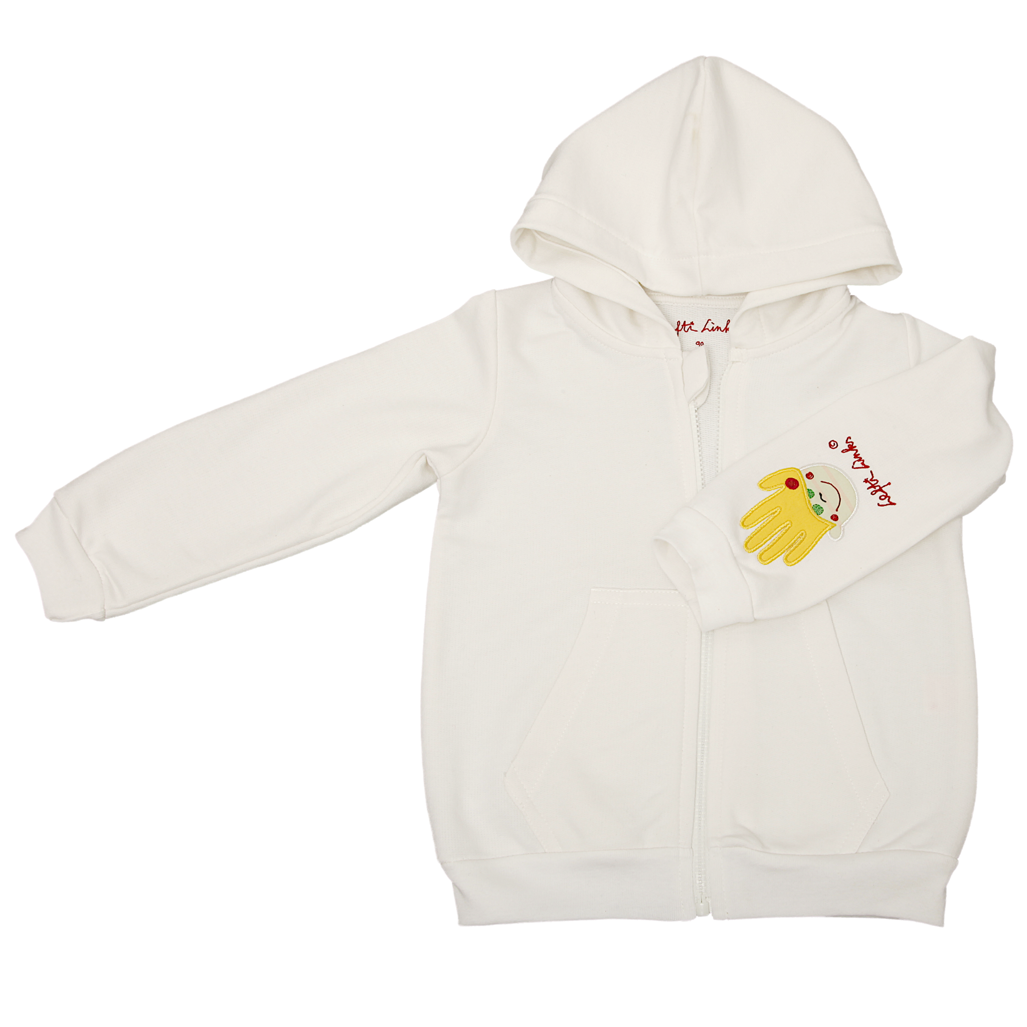 Basic Hoodie Jacke Kinder „Lefti Links“