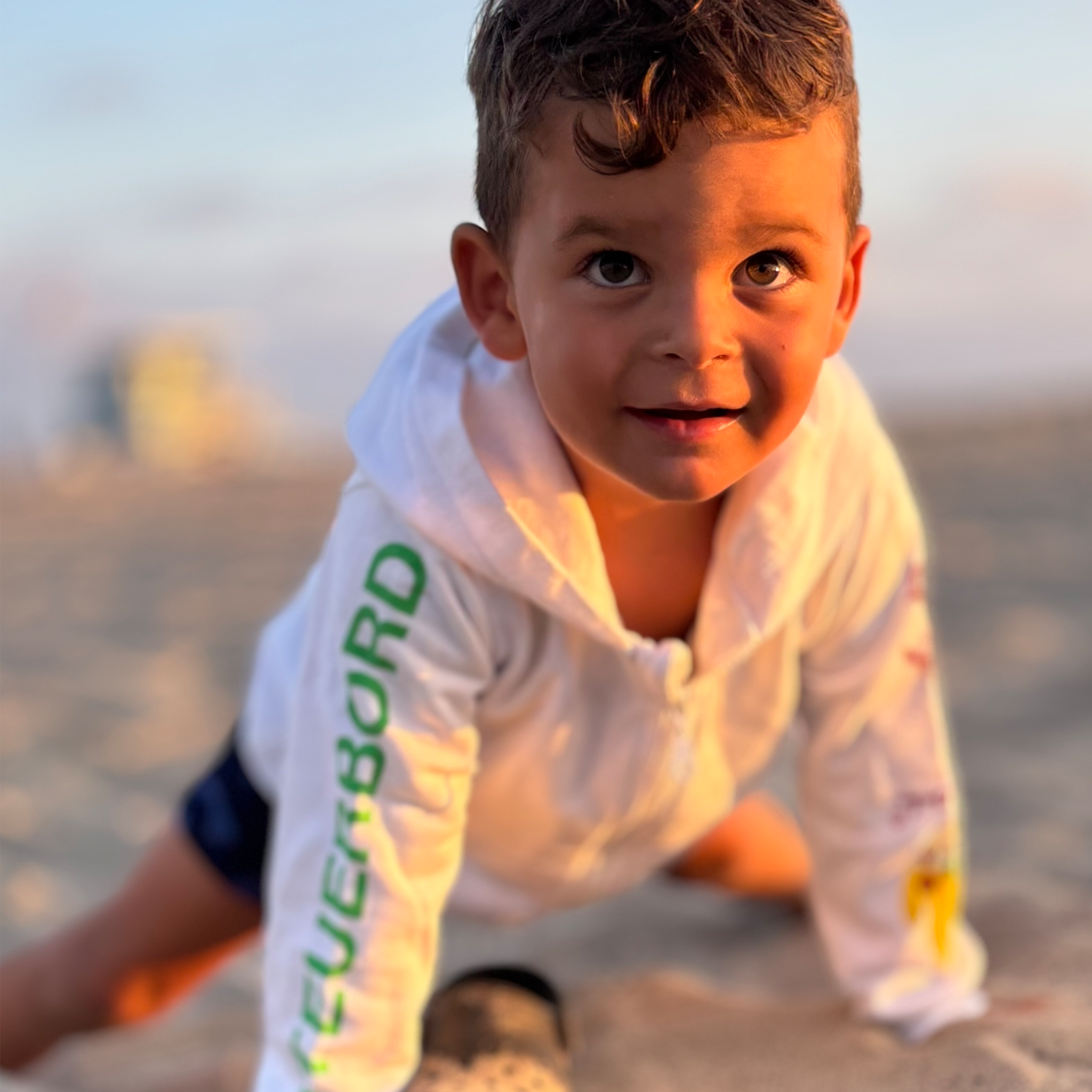 Kinder Hoodie Jacke „Steuerbord & Backbord“