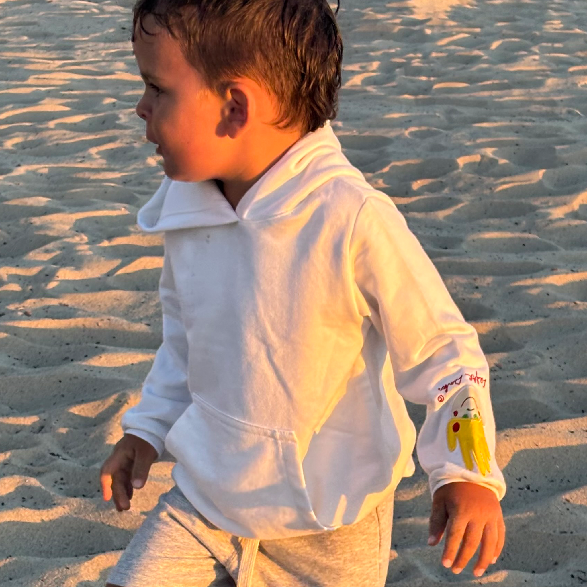 Basic Kinder Hoodie „Lefti Links“